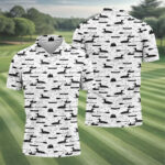 Loon Lake Aquatic Birds Hawaiian Golf Shirt, Men's Golf Shirt, Polo Shirts For Men