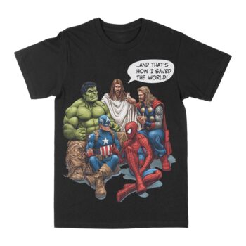 Saved The World Graphic Tee
